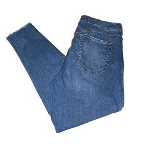 Ella Moss high rise skinny ankle jeans size 14/32